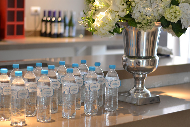 água personalizada para eventos