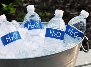 água personalizada para eventos